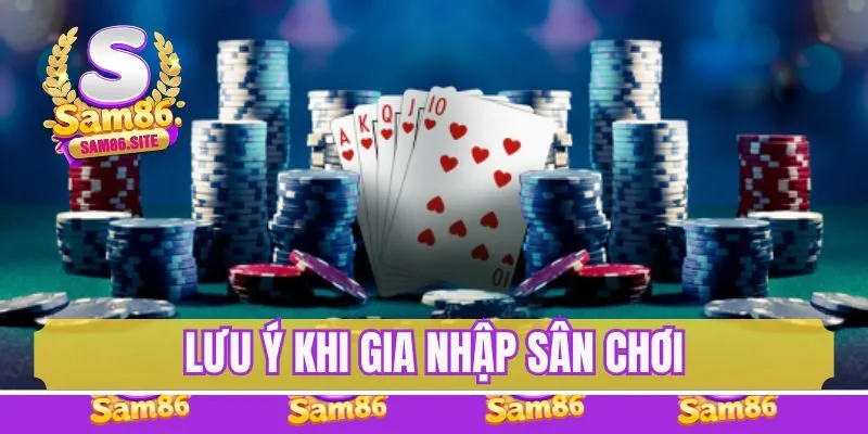 Lưu ý khi gia nhập giải trí tại sân chơi giải trí hàng đầu hiện nay