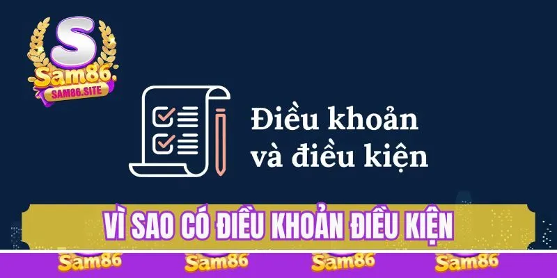 Vì sao có điều khoản điều kiện